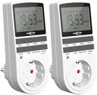 ANSMANN AG Funksteckdose 2x digitale Wochenzeitschaltuhr, LCD-Display 3680W, 10