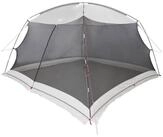 vidaXL Vorzelt 380 x 380 x 225 cm Camping-M&uuml;ckennetz mit T&uuml;r Grau f&uuml;r 6...
