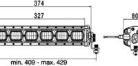 Hella Arbeitsleuchte HELLA 1GJ 360 001-002 Arbeitsscheinwerfer