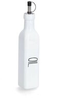 Zeller Present Glas &Ouml;lflasche 'Oil', Glas / Edelstahl / Silikon, 270 ml,...