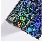 LuxusKollektion Lackschutzfolie Autofolie Forged Carbon Regenbogen Holo Schwarz