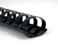 GBC Thermo-Bindemappe Plastikbinder&uuml;cken CombBind 21 Ringe 32mm oval schwarz...