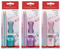 Faber-Castell Bleistift Faber-Castell Schreibset Sparkle Cosmic BK+Acc.