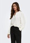ONLY Blusenshirt ONLMINNA L/S TOP JRS Kunstfaser, regular fit