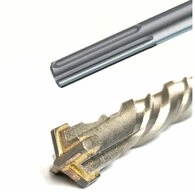 KLASEBO&reg; Hammerbohrer Hammerbohrer f&uuml;r SDS-MAX 4-Schneider &Oslash; 20,0mm x 520mm...