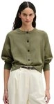 Marc O'Polo Cardigan aus reinem Baumwollgarn braun S (36)