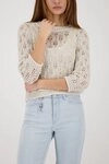 Monari Rundhalspullover