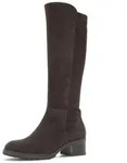 Gabor Stiefel Blockabsatz, Langschaftstiefel in Schuhweite G (weit) braun 35 EU...