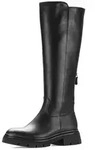 Gabor Stiefel Blockabsatz, Langschaftstiefel mit Innenrei&szlig;verschluss schwarz...