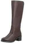 Rieker Stiefel Klassik-Stiefel, Blockabsatz, mit Stretcheinsatz hinten braun 39...
