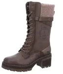 Mustang Shoes Stiefel Winterstiefel Blockabsatz, Schn&uuml;rstiefel mit...