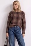 STREET ONE Langarmshirt mit Federgarn