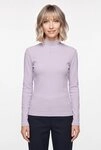 HUGO Longsleeve Easy Longsleeve mit Stehkragen
