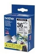 Brother Beschriftungsband TZE-FX261 Etiketten erstellendes Band Schwarz auf...
