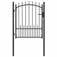 vidaXL Gartentor Zauntor mit Spitzen EMMEN 100 x 125 cm