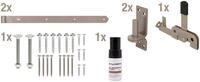 Alberts Torbeschlag DURAVIS&reg; Beschlagssortiment, f&uuml;r Einzeltore,...