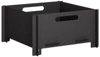 vidaXL Feuerkorb 40 x 40 x 20 cm Feuerschale Feuerstelle Schwarz 40x40x20 cm...