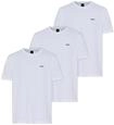 T-Shirt BOSS GREEN "Tee 3Pack Regular Fit", Herren, Gr. XL, wei&szlig; (wei&szlig;100), Single
