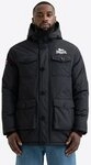Lonsdale Langmantel BIRLING sportlicher Stil, aus Polyester, wasserabweisend,