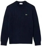 Lacoste Kapuzenpullover Gestrickter Krokodil Pullover Herren Sweatshirt