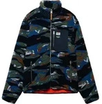 Superdry Motorradjacke Terrain Fleecejacke Atmungsaktiv blau S (46)