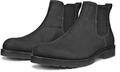 Chelseaboots ECCO "ECCO CHARLESTOWN", Herren, Gr. 40, schwarz, Nubukleder, Basic,