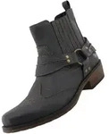 Mustang Shoes 36M0031001-coal Stiefelette Western/Biker-Boot mit markantem