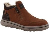 Winterboots TOM TAILOR, Herren, Gr. 40, braun (cognacfarben), Lederimitat, Schuhe