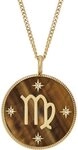 Fossil Collier Fossil Damen-Kette Edelstahl Farbstein