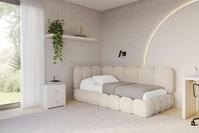 ALTDECOR Jugendbett AVRY (Jugendbett mit Bettkasten und Lattenrost, Polsterbett...