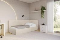 ALTDECOR Jugendbett BEMY (Jugendbett mit Bettkasten und Lattenrost, Polsterbett...