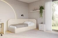 ALTDECOR Jugendbett JOVY (Jugendbett mit Bettkasten und Lattenrost, Polsterbett...