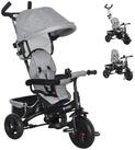 HOMCOM Dreirad 6-in-1 Schubstange, Kinder bis 25kg, Vorw&auml;rts und...