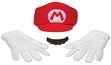 Metamorph Kost&uuml;m Super Mario Bros. &ndash; Mario Accessoire-Set, Marios M&uuml;tze,...