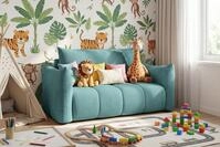 WFL GROUP Kindersofa Lilo Jugendsofa mit Schlaffunktion & Bettkasten,...