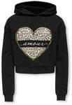 KIDS ONLY Kapuzensweatshirt KOGCOOPER LIFE HEART LS HOODIE SWT NOOS