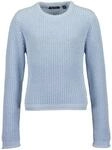 Strickpullover BLUE SEVEN "Pullover", M&auml;dchen, Gr. 140, 5010, hl blau, 100%