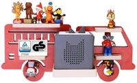Boarti Wandregal Kinderzimmer Feuerwehr B. 47 x T. 19 x H. 22 cm, Kinderregal...