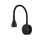 Licht-Erlebnisse Wandleuchte MORGAN, LED, Neutralwei&szlig;, LED Schwarz 4100 K 245...