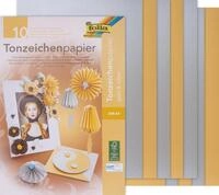 Folia Motivpapier ignore, DIN A4, gold und silber, 10 Blatt