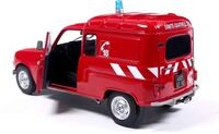 Solido Modellauto Renault 4LF4 R4 Feuerwehr 1976 rot Modellauto 1:18 Solido,...