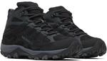 Wanderschuh MERRELL "ACCENTOR 4 MID WP", Herren, Gr. 43, schwarz, Leder, Schuhe