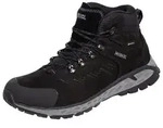Meindl Meindl Menorca Walker Mid schwarz Wanderschuh Weicher Lederabschluss f&uuml;r
