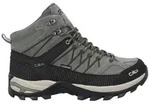CMP Rigel Mid Trekking WP (wasserdicht) grau/schwarz/gr&uuml;n Herren Wanderschuh...