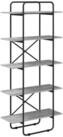 vidaXL B&uuml;cherregal 60 x 35 x 1755 cm B&uuml;cherregal 5 Ebenen 60x35x175,5 cm PB