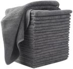 LuxusKollektion Microfaser Reinigungst&uuml;cher Grau K&uuml;chenlappen 30x30cm 20er Set