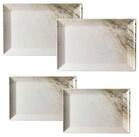 Ritzenhoff & Breker Servierplatte Arezzo Platten-Set 4-tlg., Steinzeug, (4-tlg)