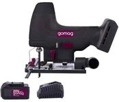 Gomag Akku-Stichs&auml;ge GO-STS254BL 4,0 Ah Akku + Ladeger&auml;t, Set, 7 einstellbare