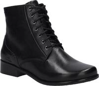 Schn&uuml;rstiefelette JOSEF SEIBEL "Catrin 02", Damen, Gr. 36, schwarz, Leder, Basic,