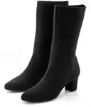 LASCANA Sock-Boot, Schlupf-Stiefel, Ankle Boots, Stiefelette aus elastischem...
